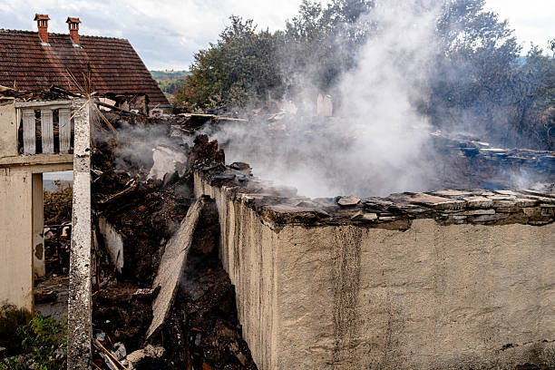 Professional Fire Damage Removal technician working in Cambridge, MD